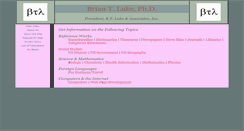 Desktop Screenshot of btluke.com